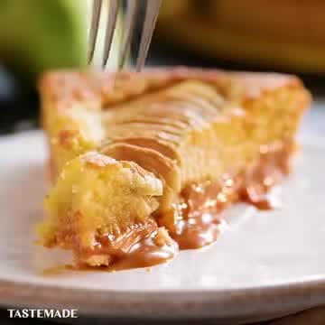 Salted Caramel and Frangipane Pear Tart Recipe