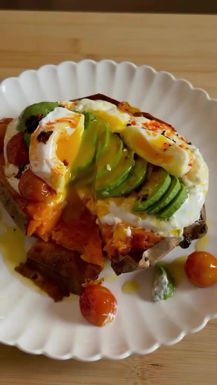 Loaded Sweet Potato with Burrata – 95-Minute Recipe