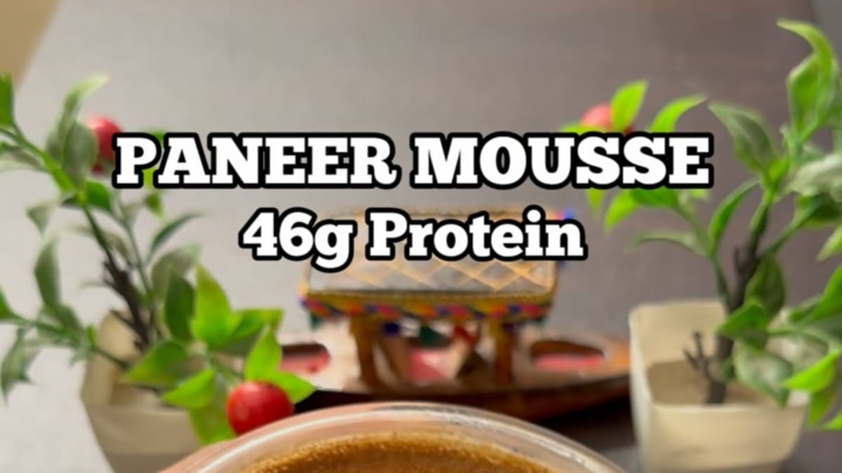 High-Protein Paneer Chocolate Mousse