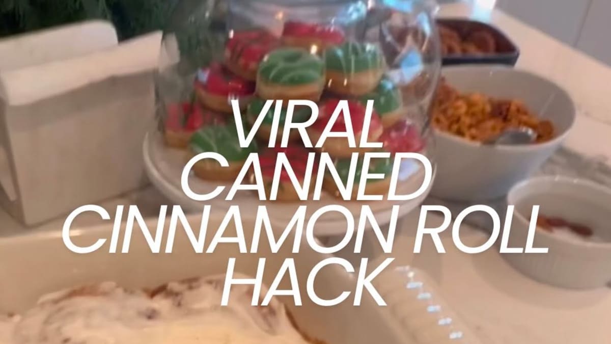 Viral Canned Cinnamon Roll Hack