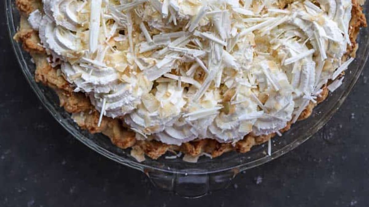 Triple Coconut Cream Pie