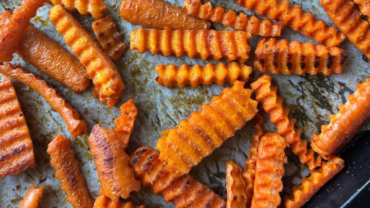 Easy Carrot Fries for Toddlers
