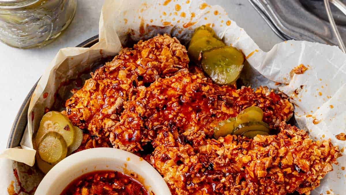 Crispy Honey Hot Chicken Tenders