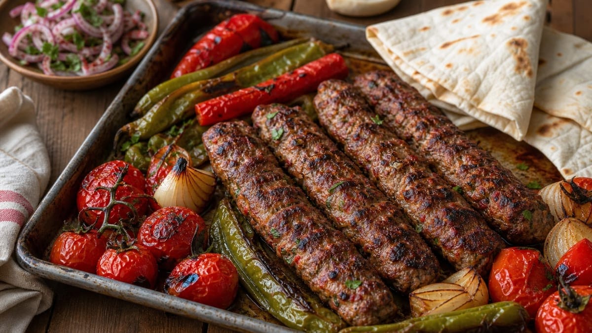 Adana Sheet Pan Kebabs – Easy Recipe