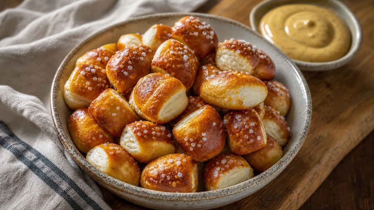Sourdough Discard Pretzel Bites – Oven Baked Recipe