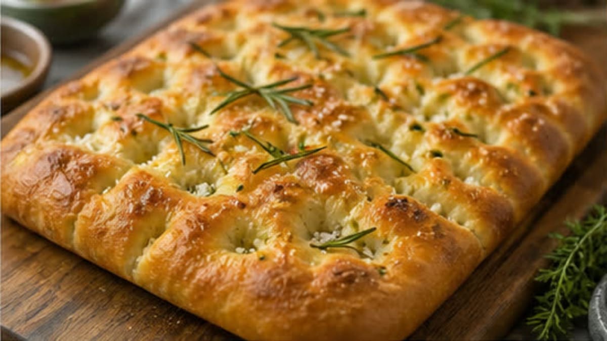 Same-day Focaccia