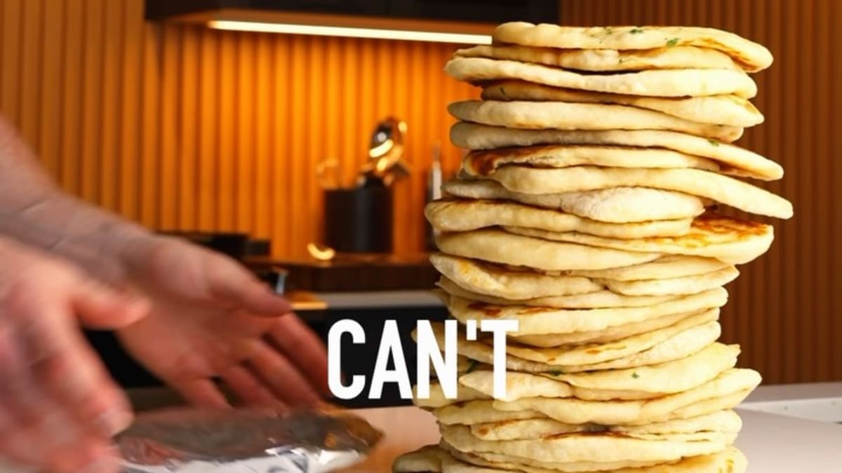 Low‑Calorie High‑Protein Naan
