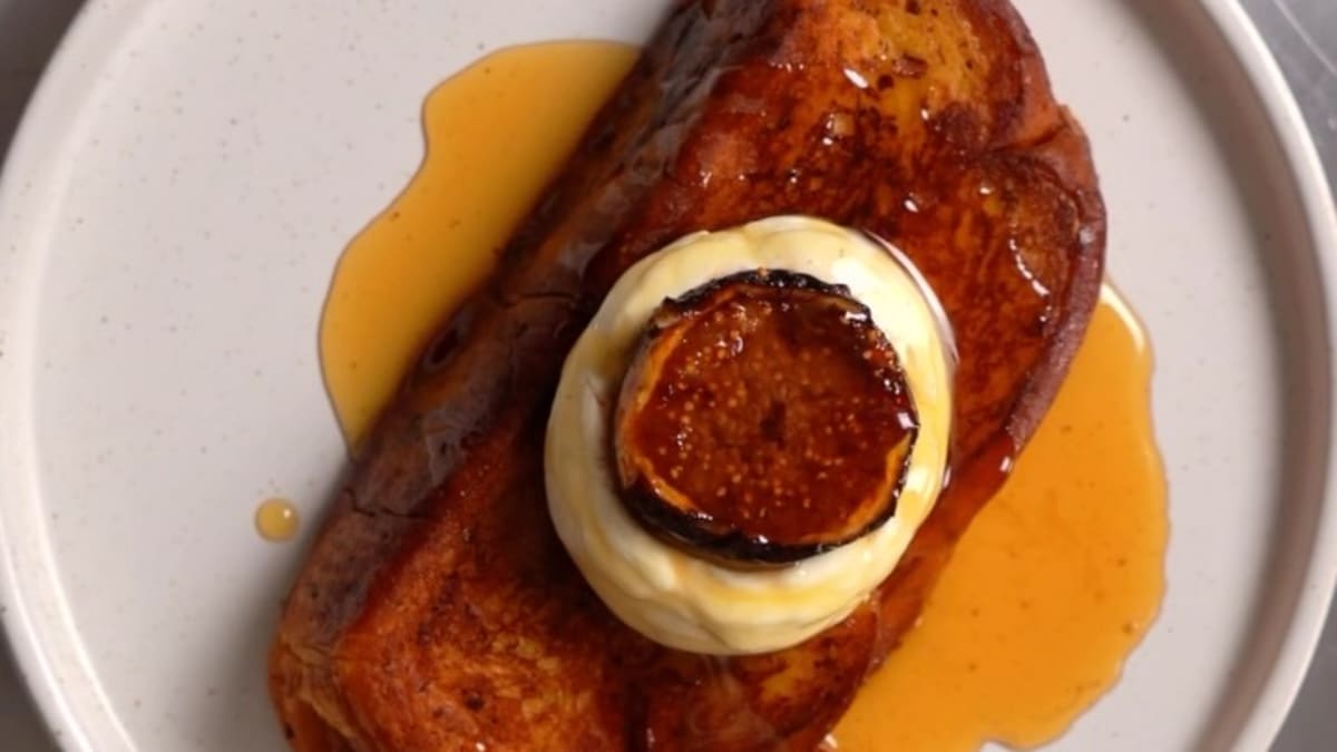 French Toast with Caramelized Figs
