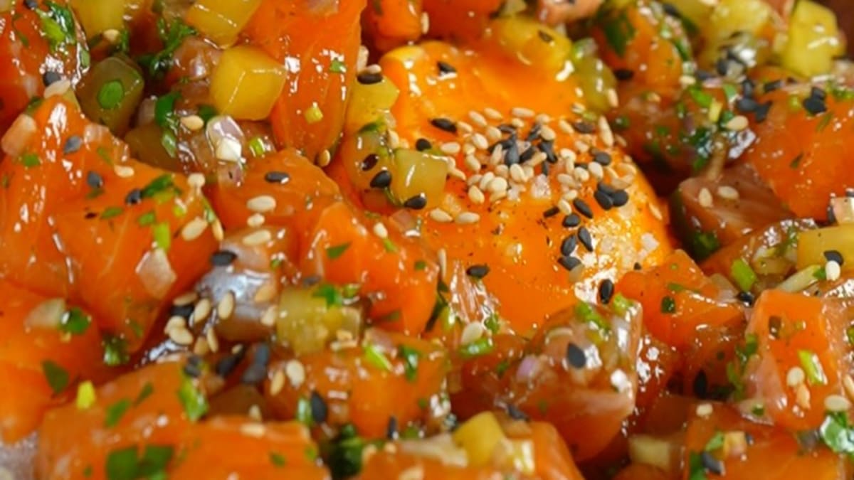 Trout Tartare