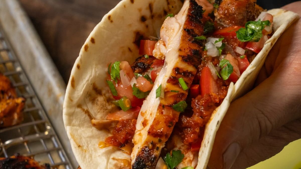 Grilled Chicken Tacos