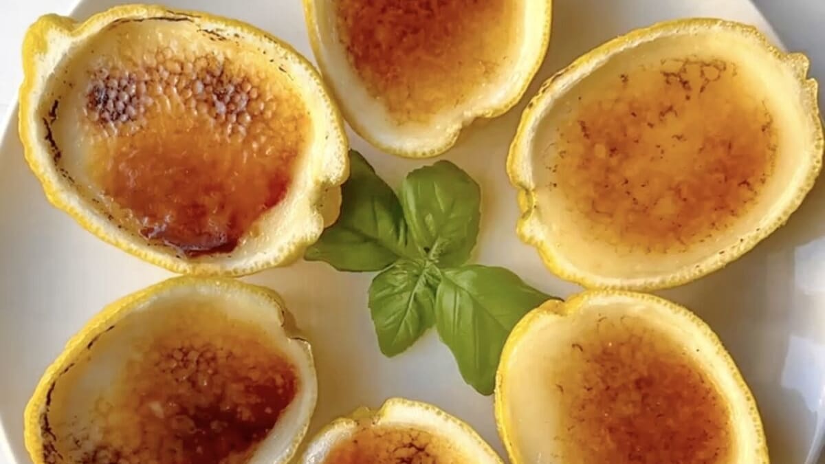 Lemon Posset Brûlée
