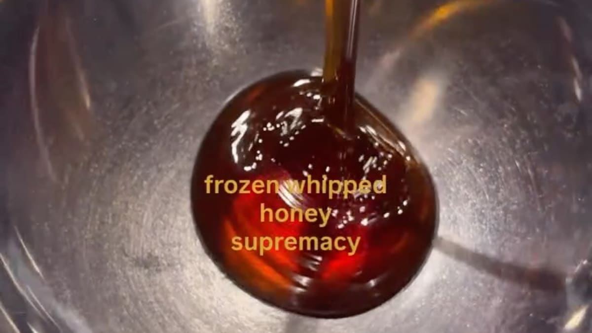 Whipped Honey Latte Topping