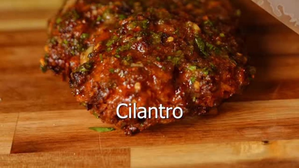 Cilantro Lime Chicken Crispy Sandwich