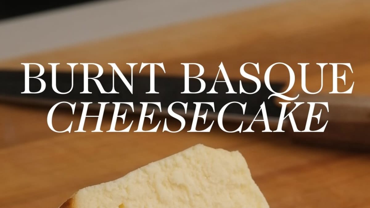 Burnt Basque Cheesecake