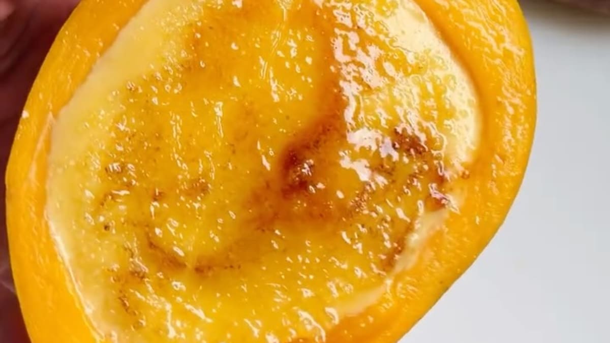 Eggless Mango Posset