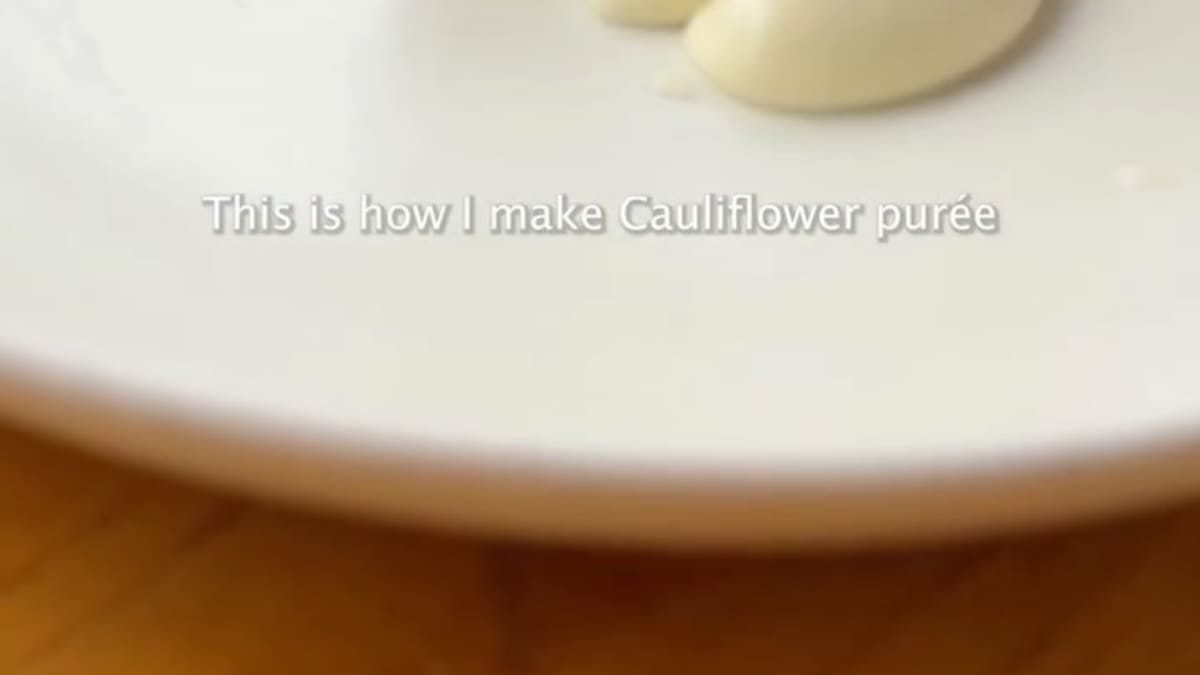 Cauliflower Puree