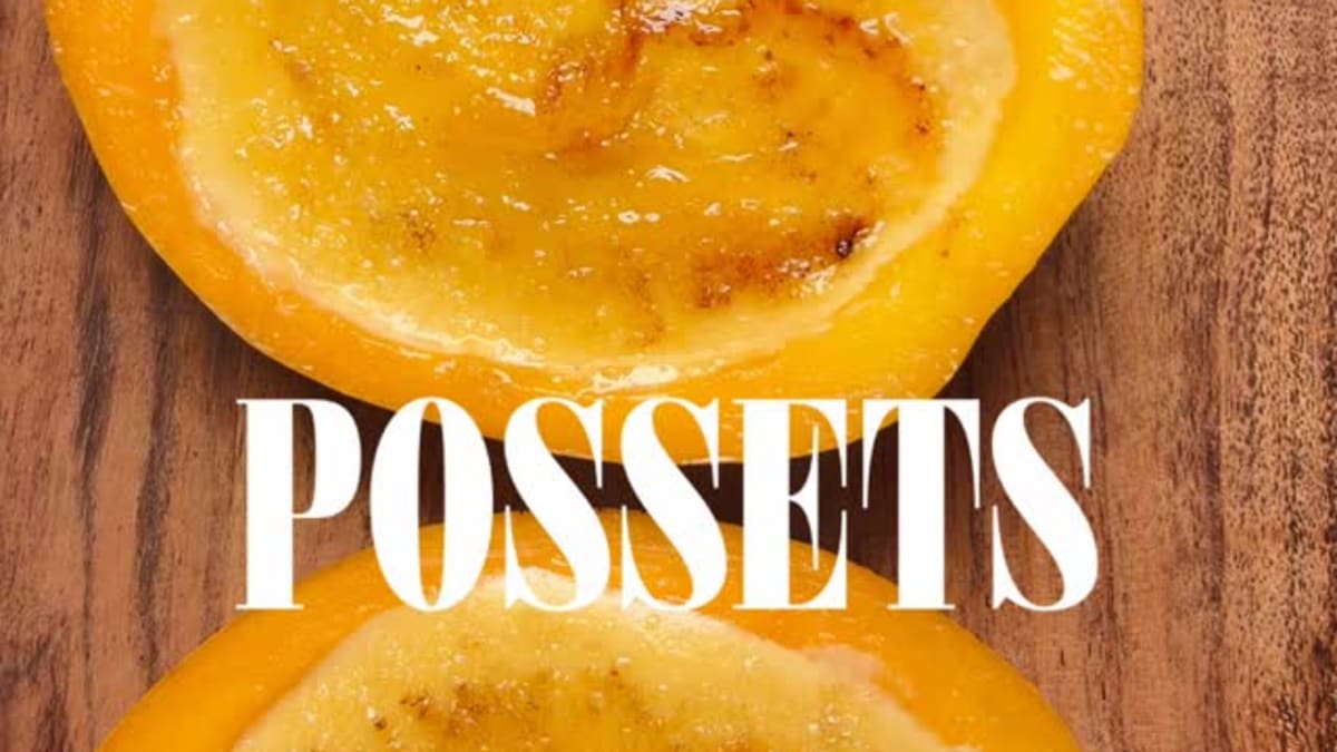 Eggless Mango Posset