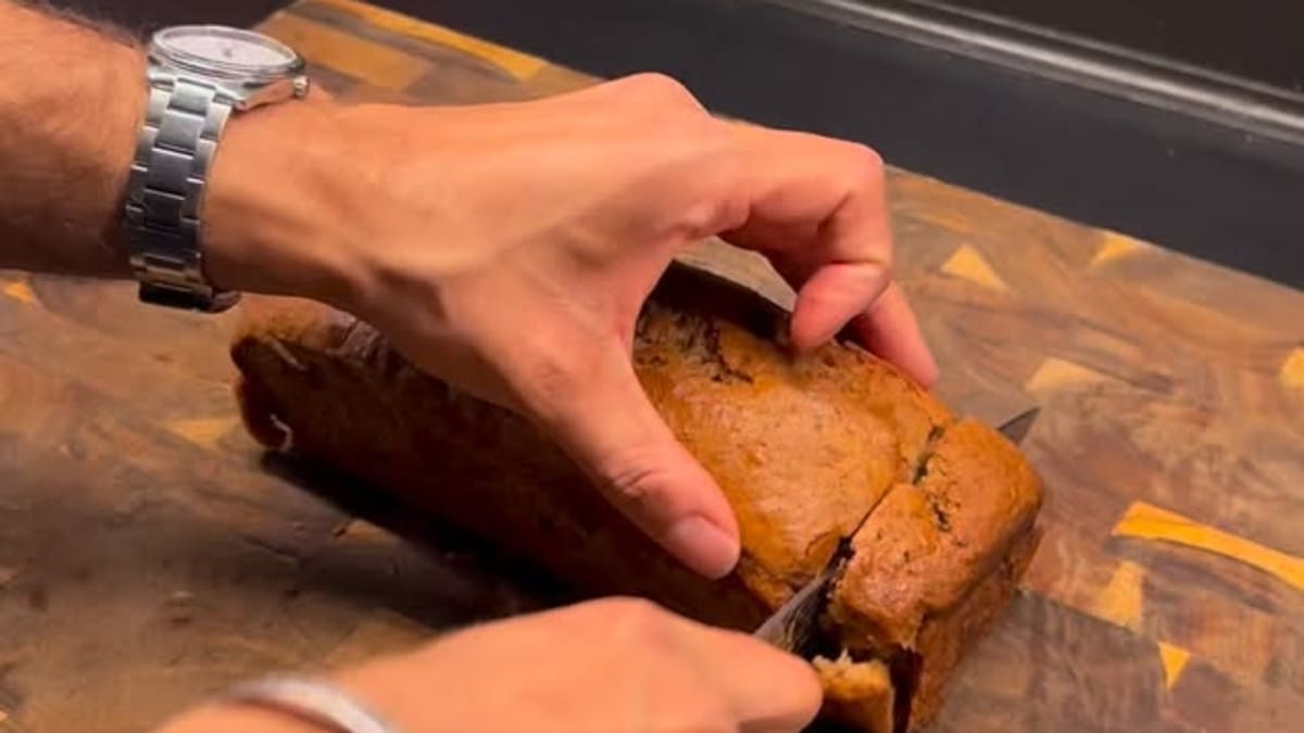 Roasted Banana Bread