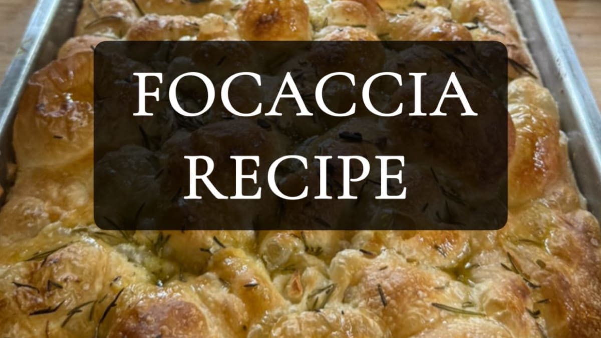 Same-Day Focaccia