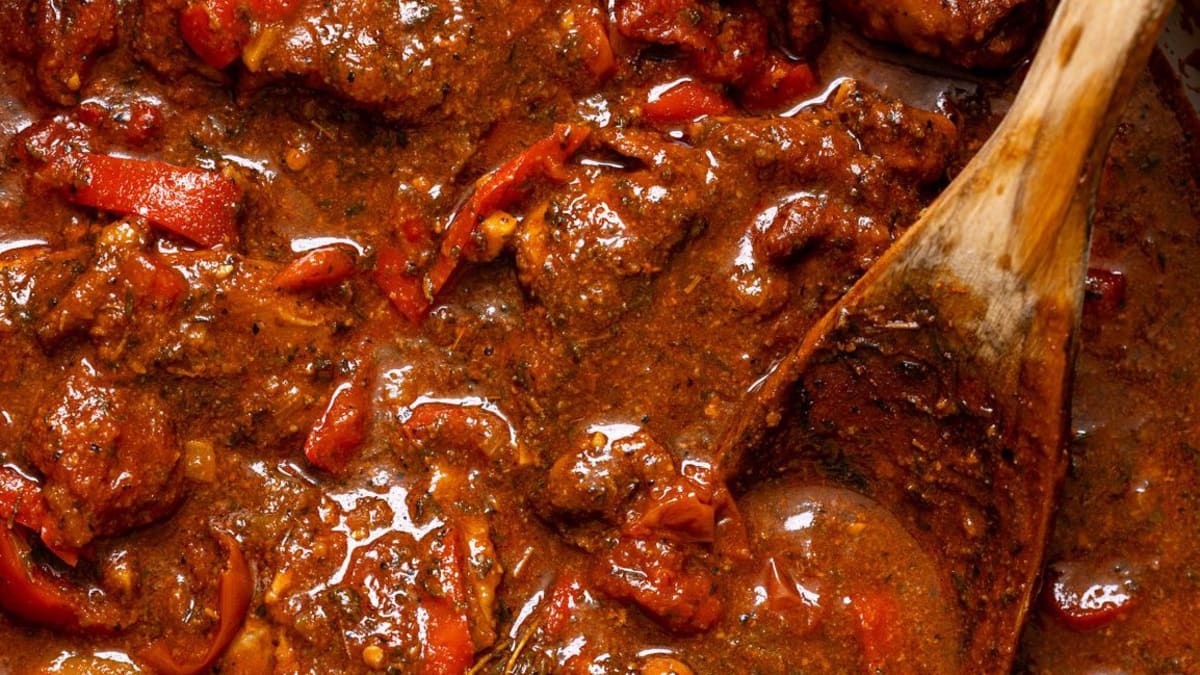 Jamaican Brown Stew Chicken