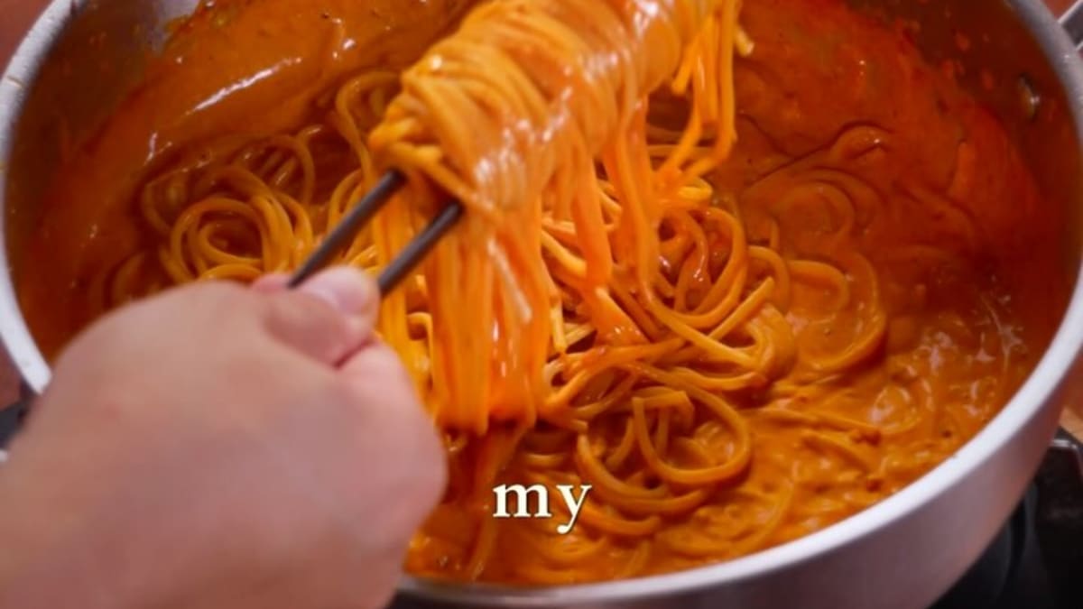 Creamy Tequila Pasta