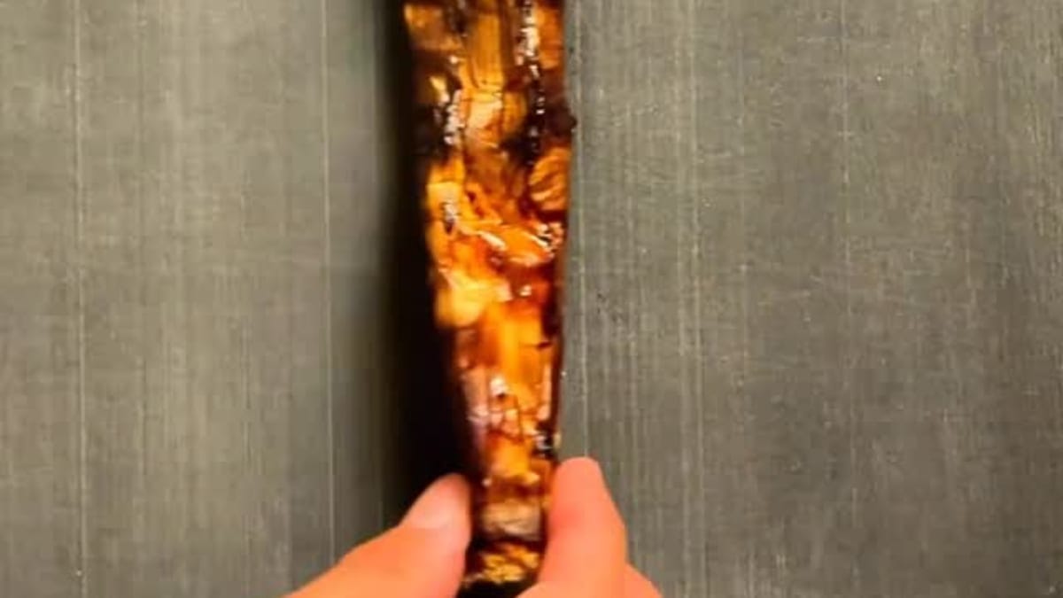 Burned Leek with Romesco Sauce