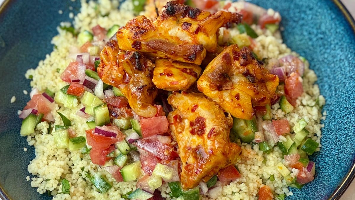 Harissa Chicken Bowls