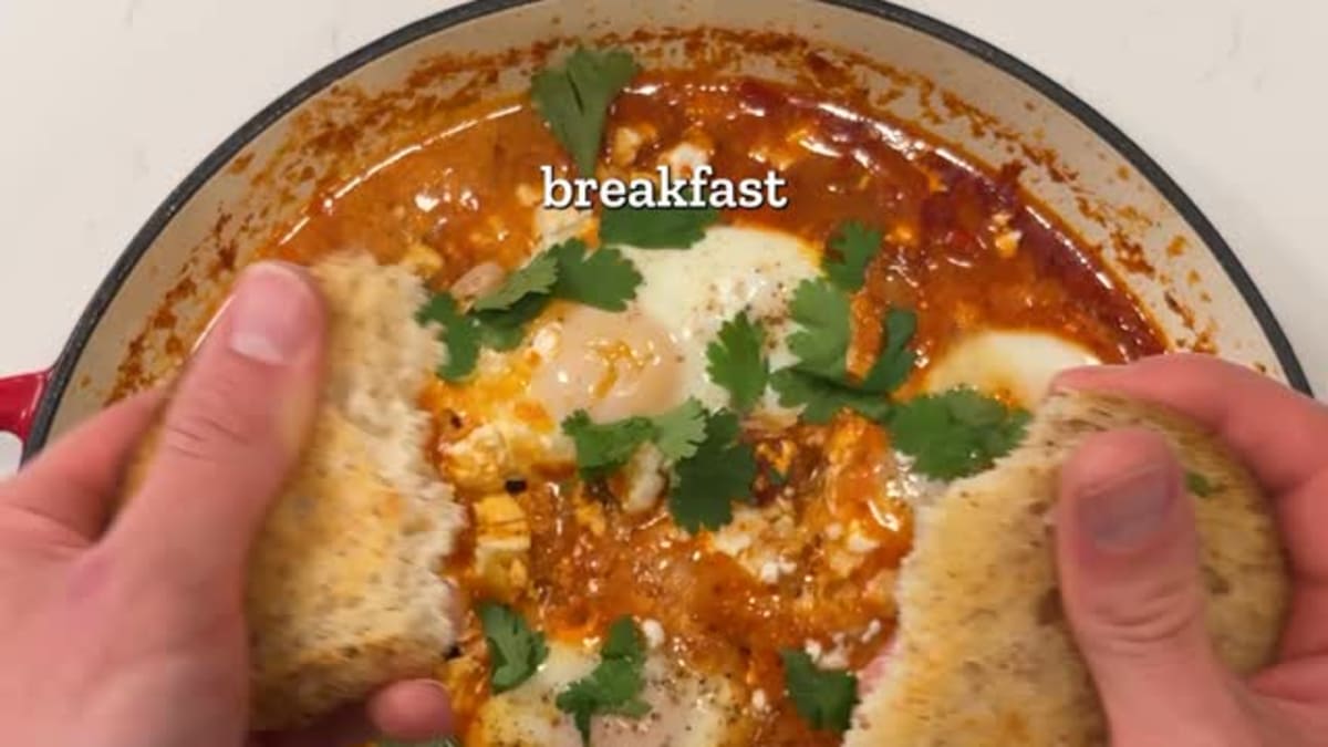 Shakshuka with Feta