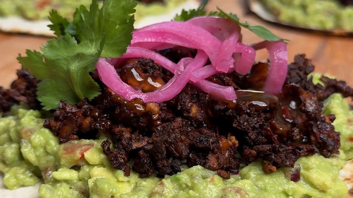 Shredded Tofu Tacos