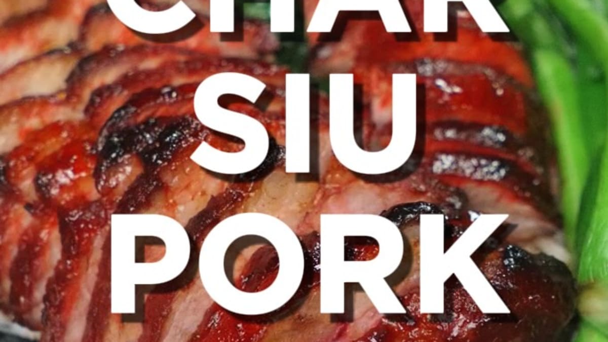 Air Fryer Char Siu Pork
