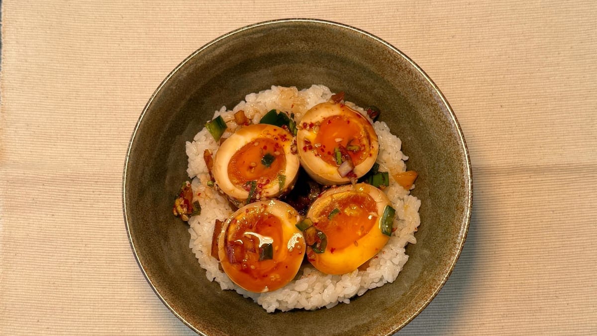Gochujang Mayak Eggs