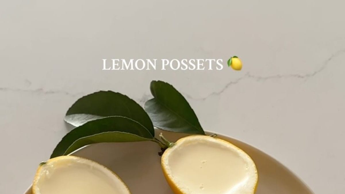 Lemon Posset Cups