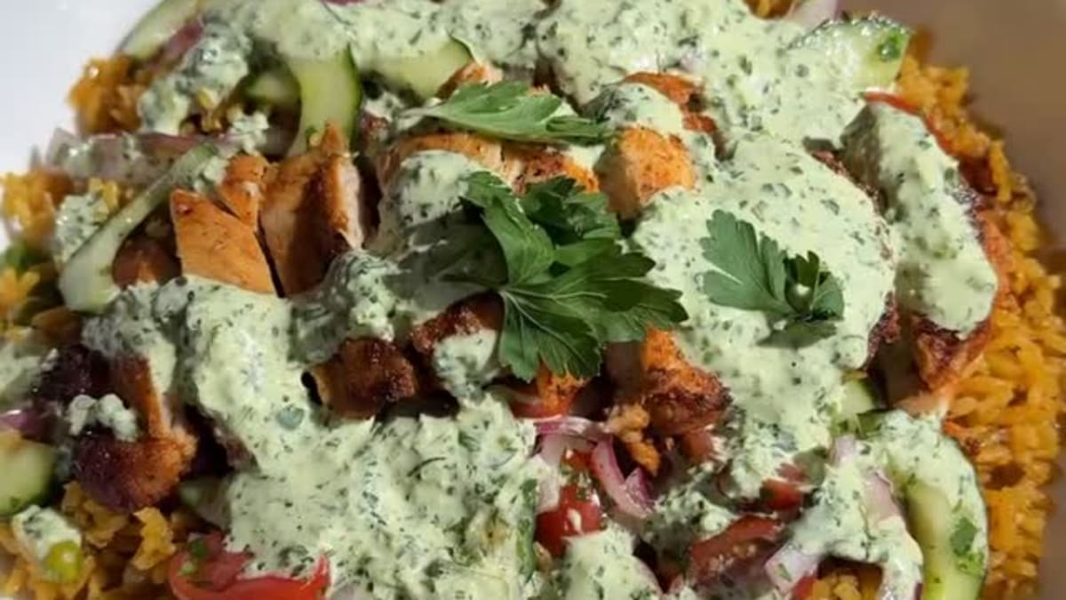 Peruvian Inspired Chicken and Rice Bowl