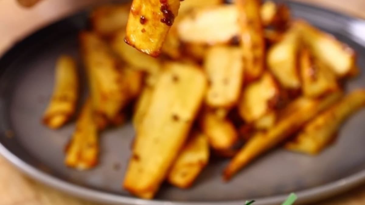 Honey Roasted Parsnips