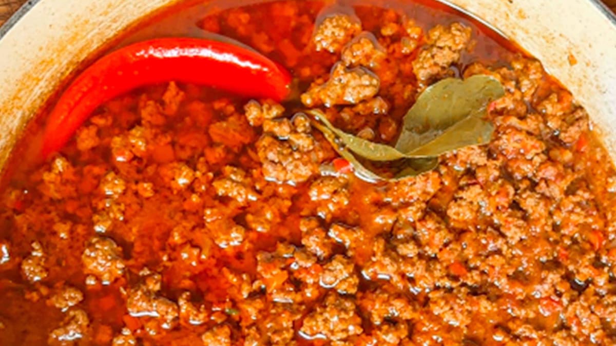 One-Pan Chili Con Carne