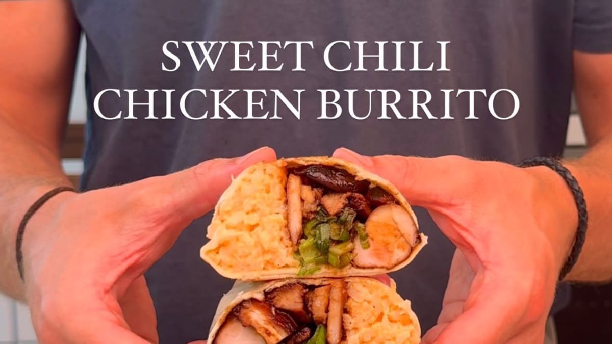 Sweet Chili Chicken Burrito