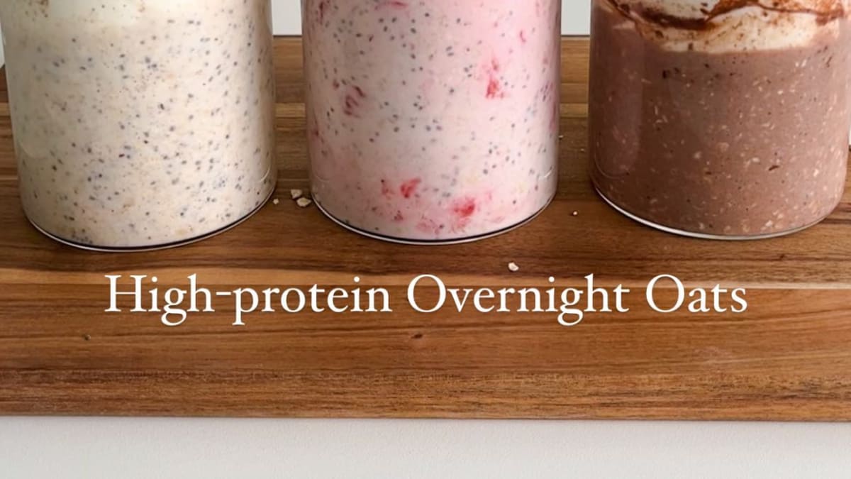 High-Protein Overnight Oats