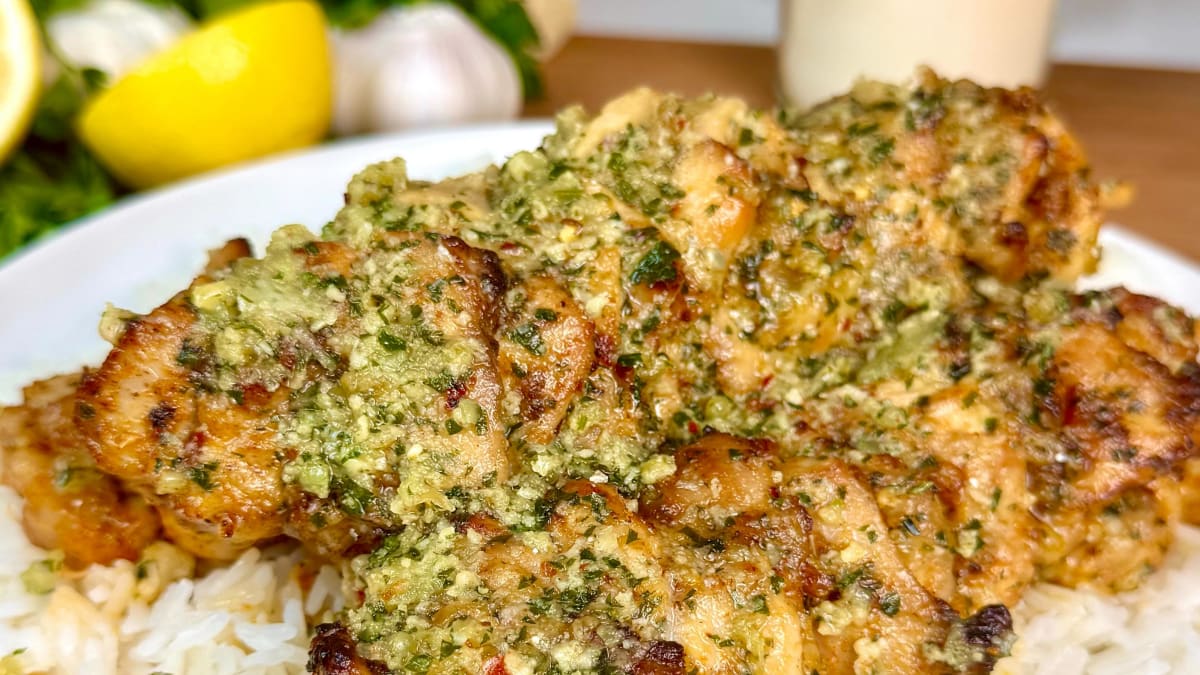 15‑Minute Garlic Parmesan Chicken Skewers