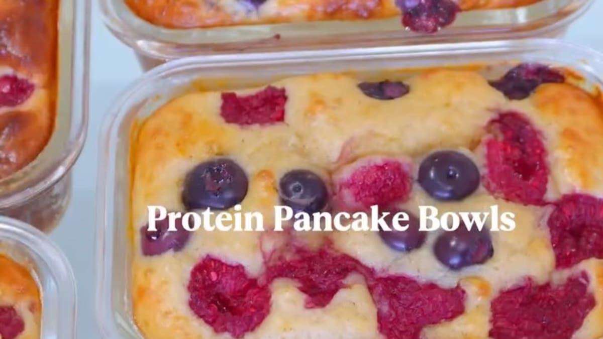 Protein Pancake Bowl