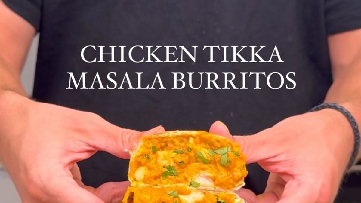 Tikka Masala Burritos