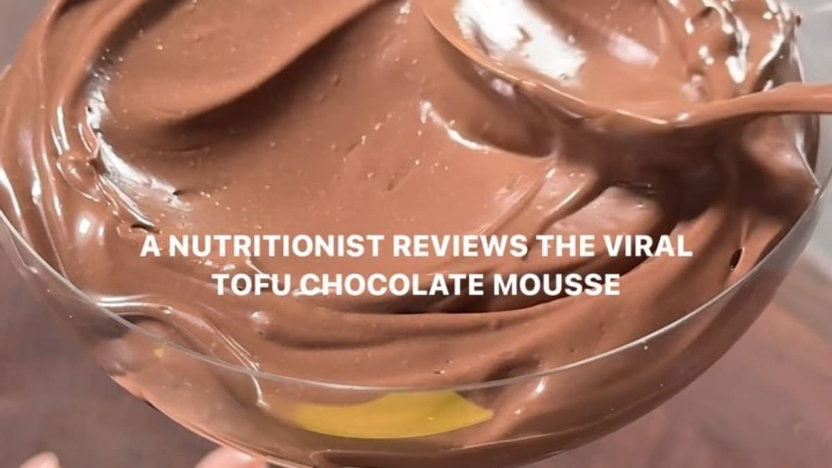Tofu Chocolate Mousse