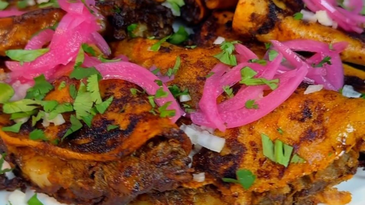 Chicken Mole Tacos