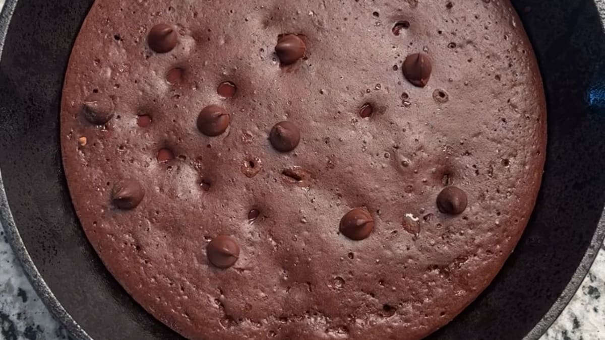Protein Brownie Skillet