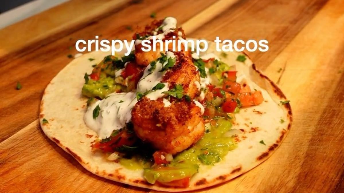 Crispy Shrimp Tacos