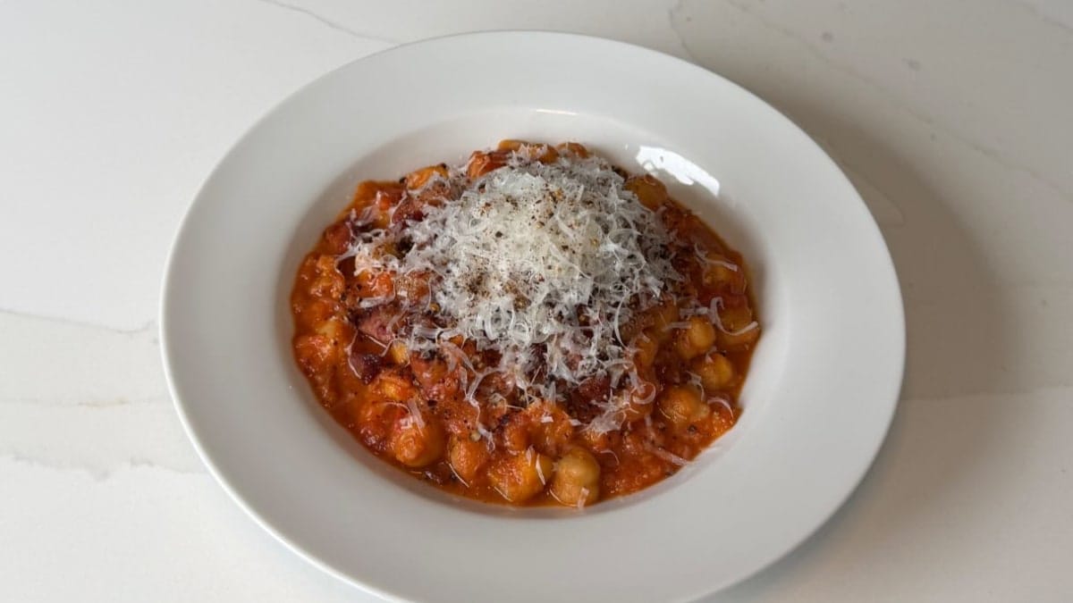Chickpea Amatriciana