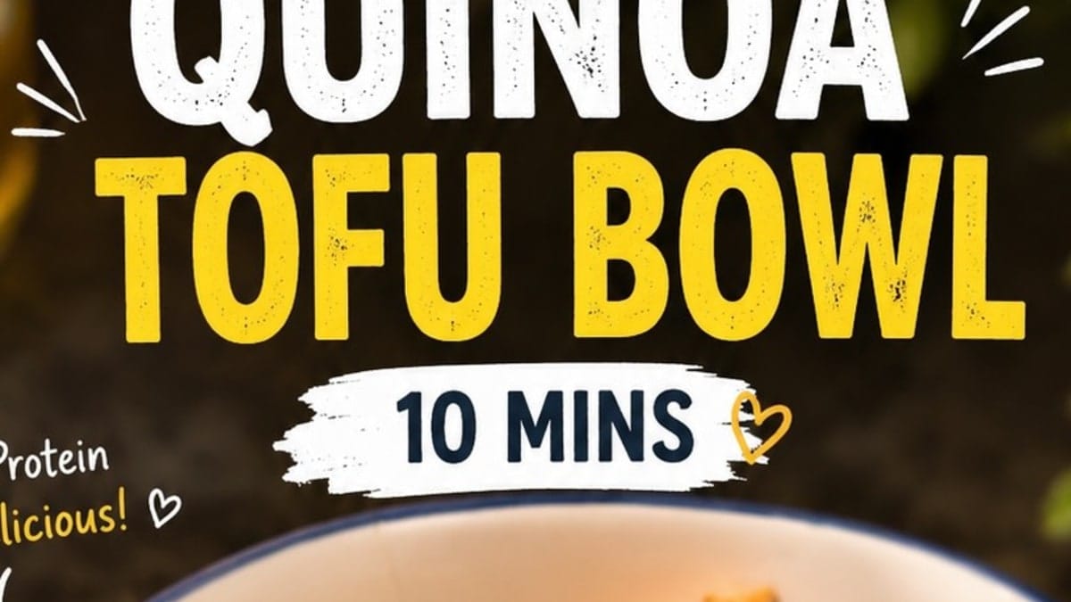 Tofu Thai Bowl