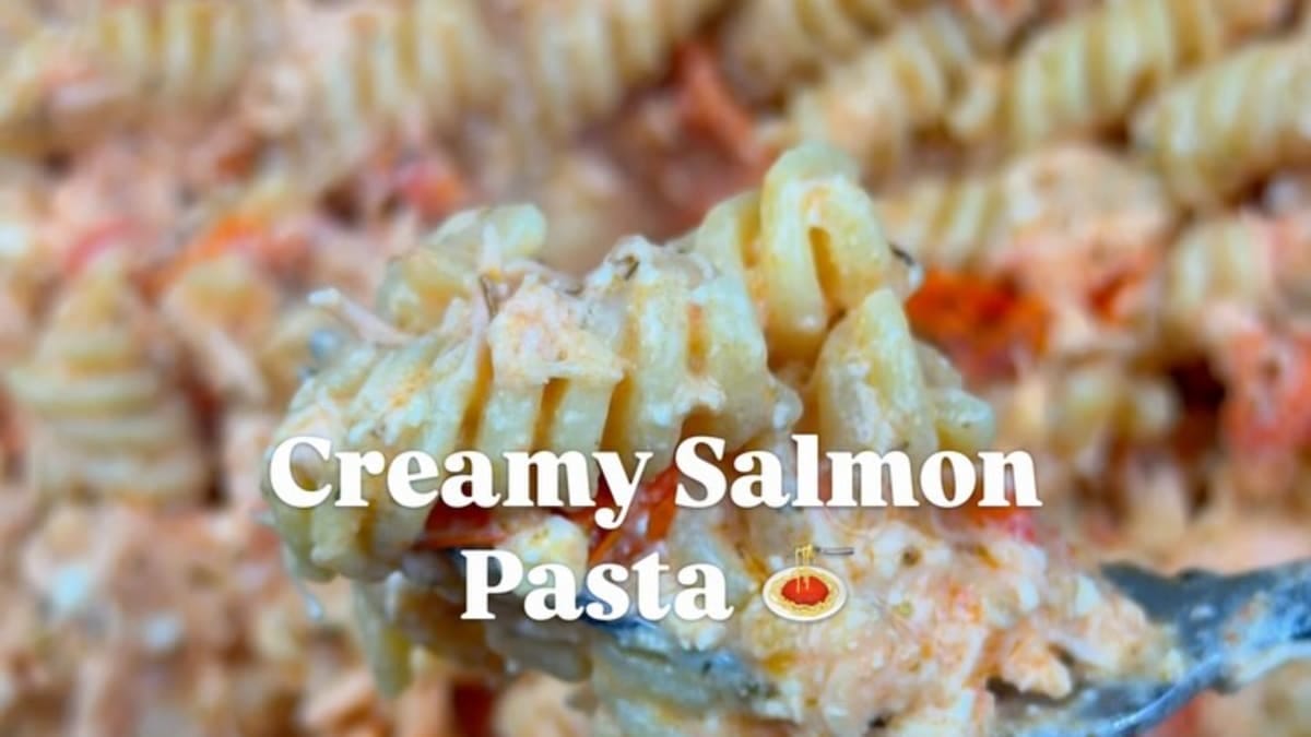 Creamy One-Pan Salmon Pasta