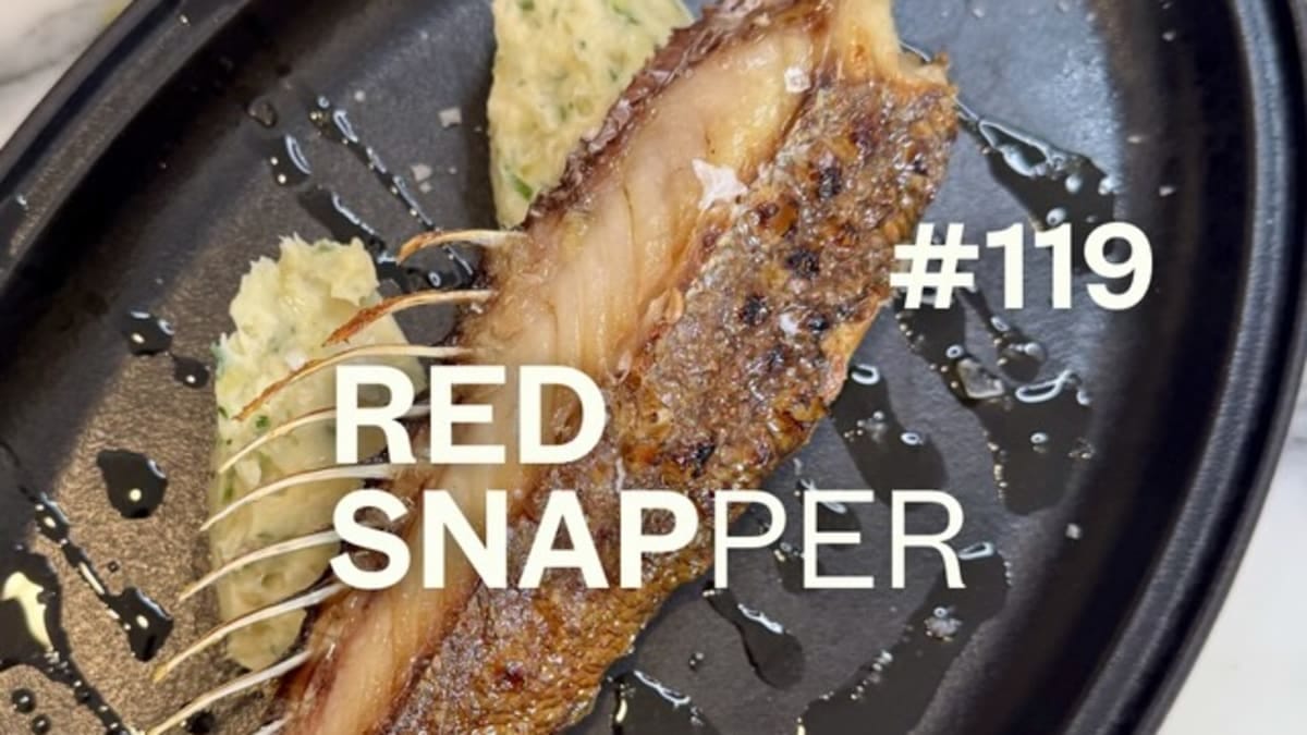 Red Snapper with Brandade