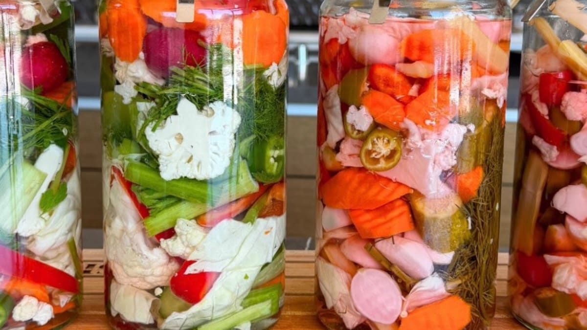Easy Homemade Vegetable Pickles