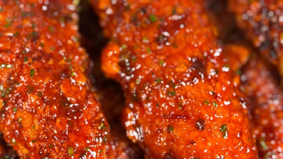 Air Fried Crispy Chipotle Honey Chicken Tenders